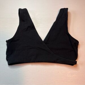 Lamaze Intimate Apparel Women's Maternity Nursing Cotton Span Sleep Bra size L